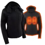 NexGen Heat Women's Soft Shell Jacket Detachable Hood & Battery Pack MPL2767SET