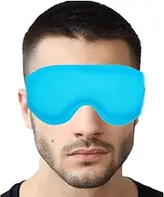 Cooling Eye massk - Reusable Cold Eye Masque I Ice Pack Eye massk, Ice Pack Reusable Eye Cooling Cover, Cold And Hot Compress Sleeping Tool For Home, Business Trip, Car And Travel.