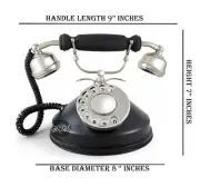 Victorian Old Rotary Vintage Telephone Classic Look Home Gifts - Only For Decor