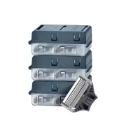 Razor Blade Refills, 12 Count, Sharper 5-Blade, For Close and Comfortable Sha...