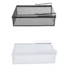 Under Cabinet Hanging Drawer Storage Bin for Cupboard Wardrobe Laundry Room
