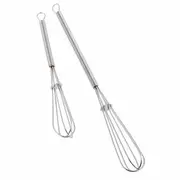Appetito Set of 2 Whiskettes 12.5 x 18cm Egg Gravy Sauce Mini Whisk