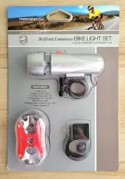 Bike Light Set by Mammoth Precision Tools Platinum Series Bicycle Headlight