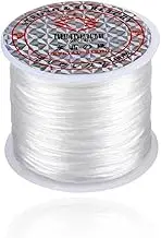 BEALIFE 60M Beading Thread Stretchy Line Bracelets Wristband Jewelry Making String, White