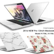 MacBook Pro 13 15.4 2018 Release A1990/A1989 Marble Flower Hard Case Shell Cover