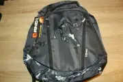 AND1 Black Basketball Backpack Supports Up To 50lbs Laptop Sleeve 4 Book Bag