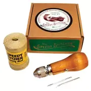 Speedy Stitcher Sewing Awl Repair Kit For Tough Leather Canvas Awning Canopy