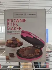 Bella Cucina Artful Food Brownie Bites Maker Brand New in Box