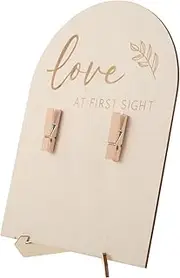 HAPINARY 1 Set Ultrasonic Photo Frame Tabletop Photo Frame Sonogram Picture Frame Ultrasounds Frame for Mom Expecting Parents Photo Frame Pregnancy Announcement Sign Wooden