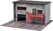 Alloy Car Model Toy Display Stand 1:64 Scale Diecast Model Car Display & Sturdy 1/64 Scenery Diorama Parking Lot for Collectors Sports Car Toy Cars(A)