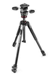 Manfrotto MK190X3-3W1 3 Section - Tripod Kit with 3 Way Head