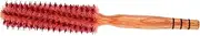 TOVINANNA Hair Brush Round Mini Round Brush Curling Hair Brush Roll Comb for Blow Drying Wood Handle Salon Use