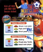 Super Sidekicks 3 The Next Glory Neo Geo Arcade Marquee