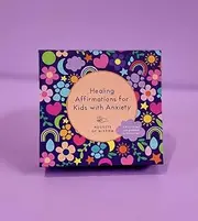 Nuggets of Wisdom Healing Affirmations for Kids with Anxiety - 45 Card Set - 11 x 10.3 cm - Anxiety Management Cards