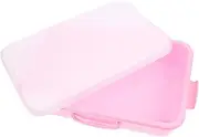 BESTOYARD Handheld Sand Tray with Lid Portable Sandbox for Outdoor Indoor Storage Box for Beach Organize Childrens Sturdy Design