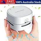 Vacuum Desk Dust Cleaner Mini Table Dust Vaccum Cleaner Sweeper Cordless Desktop