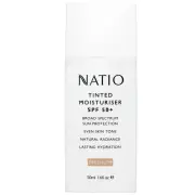 Natio Tinted Moisturiser SPF 50+ - Medium 50ml