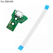 USB Charge Port 12Pin Flex Cable for Sony Controller JDS-030 JDS-040 JDS-055 green for JDS-040