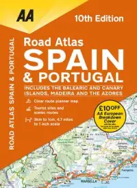 在飛比找博客來優惠-Road Atlas Spain & Portugal