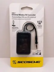 SCOSCHE FMT4R Universal Wireless FM Transmitter with 20 Frequency Selections New