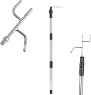 Bed Buddy Truck Tool, 59/67/75in Telescoping Pickup Truck Bed Retriever Tool, Truck Cargo Grabber, Bed Buddies for Truck, Bed Buddy Cargo Truck Retriever, Truck Grabber Reach Tool (67in)