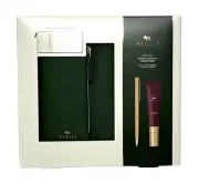 Radley Organiser Unlined A6 Notebook Notepad w/ PU Leather Cover w/ Pen Gift Set