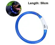 Led Light Collar For Dogs Usb Rechargeable Led Dog Collar Rechargeable