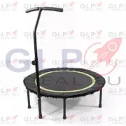 Mini Trampoline 40 inch Fitness Exercise Cardio Rebounder Super Elastic Handrail