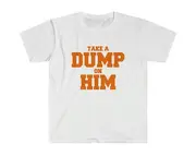 Y2K Parody TShirt - take a DUMP on HIM 2000's Celebrity Inspired Meme Shirt