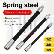 1/4 3/8 1/2 Impact Socket Set Flexible Extension Rod Drive Adapter Socket Spanne