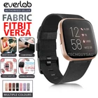 Fitbit Versa 1 / Lite / 2 Replacement Band Fabric Canvas Watch Strap [d4]