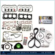 Full Gasket Set Timing Belt Kit Tensioner Water Pump For 05-06 Chrysler 300 3.5L