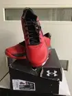 Under Armour Lockdown 6 Red Black M13, W14.5