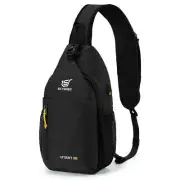 Sling Bag Crossbody Backpack - Chest Shoulder Cross Body Bag Travel Hiking Ca...