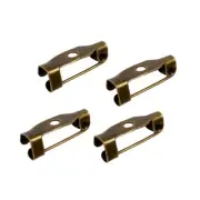 200 Pcs Safety Brooch Pin Base Badge Clasp Backing Making Supply