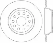 Disc Brake Rotor-C-TEK Standard Centric 121.33153