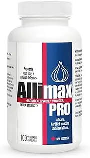Allimax International Limited Allimax Pro Vegicaps, 450 mg, 100 Count