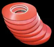 Heat Resistant Double-sided Transparent Clear Adhesive Tape 10mm Wide 50M Long