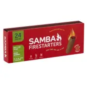 2x 24 Pack Samba Firestarters Firelighter With Match Head