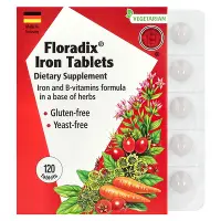 在飛比找iHerb優惠-[iHerb] Floradix，鐵片劑，120 片