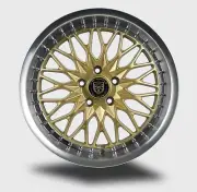 GWG NS5 17 inch Gold Rim fits MITSUBISHI ECLIPSE GT 2000 - 2012 (for: Mitsubishi)