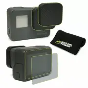 Wasabi Power Accessory BUNDLE for GoPro HERO7/HERO6/HERO5-Lens Cap/Screen protec