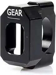 Motorcycle 1-6 Speed Gear Indicator, for GSX1300 1999-2020 GSX1400 2001-2009 Motorcycle Gear Indicator(Black Bracket-Black)