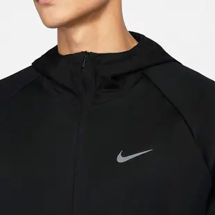 NIKE 外套 連帽外套 AS M NK RPL MILER JACKET 運動 慢跑 黑色 男DH6682-010