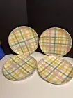 Set of 4 ~ 11" Melamine Plaid Dinner Plate (Threshold™ - Checkered)