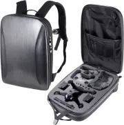 WATERPROOF BACKPACK CARRY CASE for DJI FPV COMBO DRONE SHOCKPROOF STRAPS