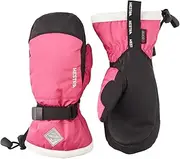[HESTRA] Leather Drop Lead - Short Freeride Snow Mitten with Superior Grip for Skiing, Snowboarding and Mountaineering