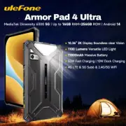 Ulefone Armor Pad 4 Ultra 5G Rugged Tablet 11800mAh 16GB+256GB 10.36" LED Light