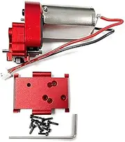 180 Motor 51T Gear Box Transmission for HobbyPlus 1/18 CR18P Rock Van Ride 180 Motor 51T Gear Box Transmission, Red