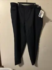 Blauer 8659P7 Gab 7-Pocket Poly Uniform Pants Dark Navy Size 56 Regular Unhemmed